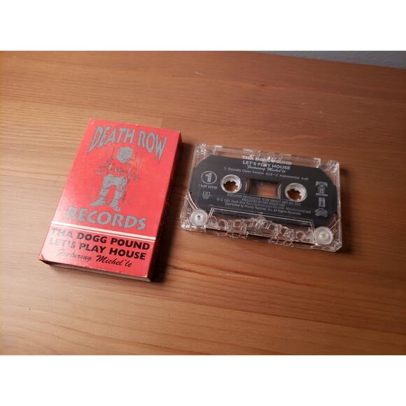 Tha Dogg Pound Let's Play House Cassette Single 1995 Death Row Records - Picture 1 of 3